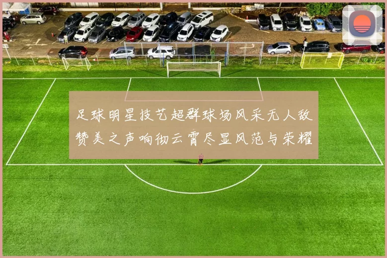 足球明星技艺超群球场风采无人敌赞美之声响彻云霄尽显风范与荣耀